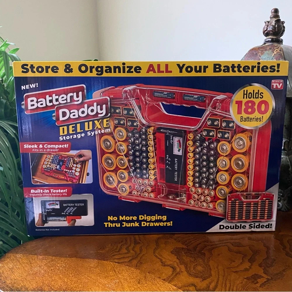 Battery Daddy Battery Organizer and Storage Case